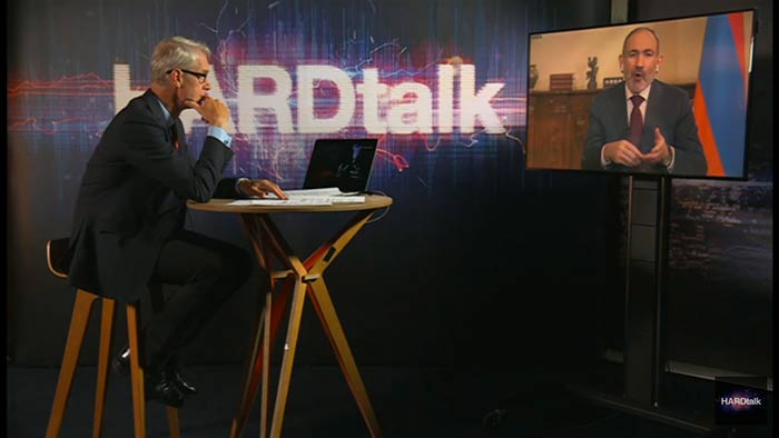 Paşinyan BBC'ye konuk oldu: Milliyetçi değiliz, varlığımızı savunuyoruz